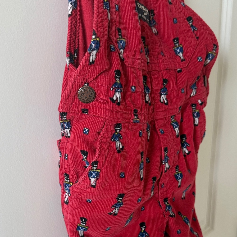 OshKosh B'gosh Red Kids Overalls - Picture 5 of 5
